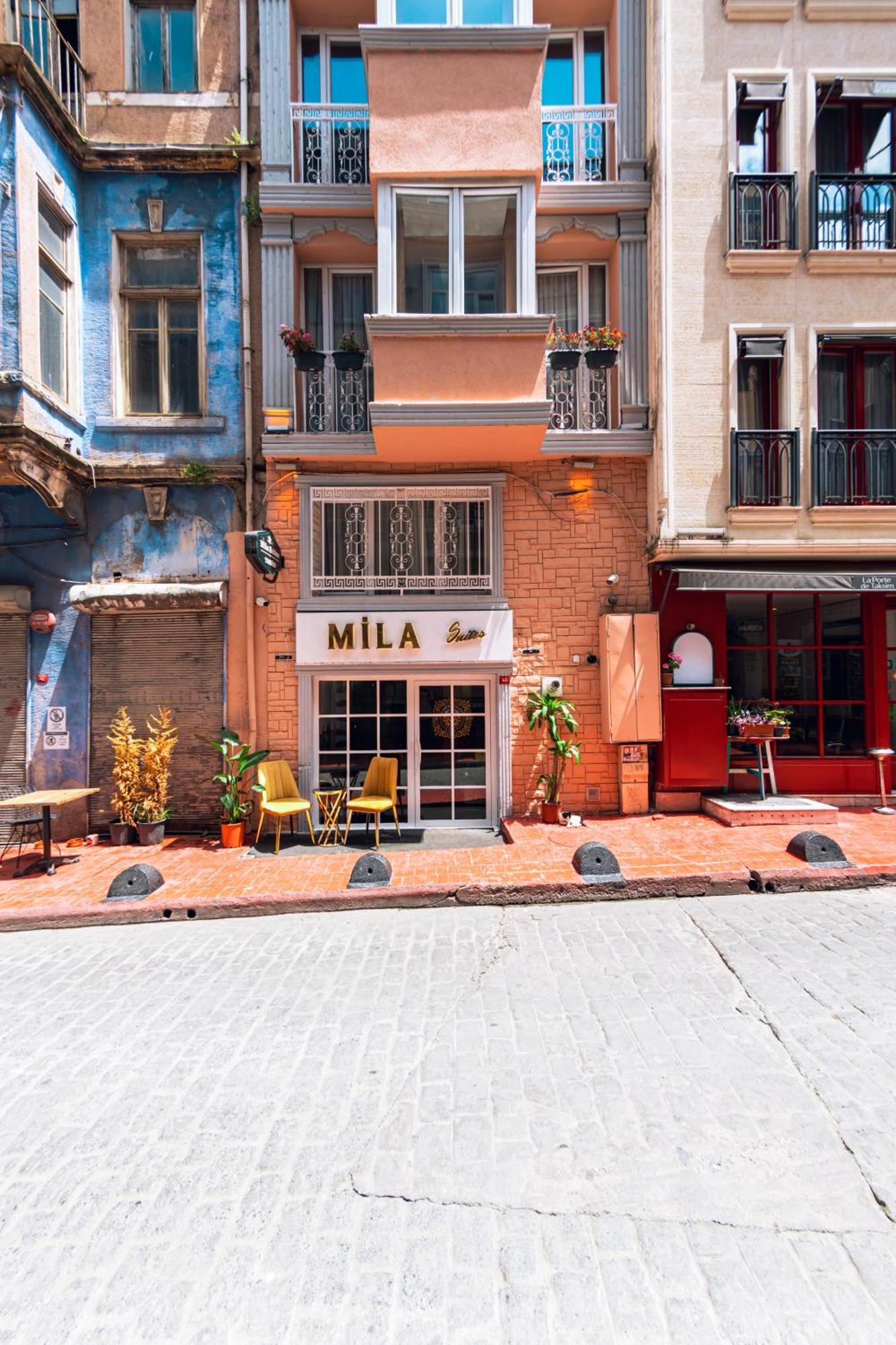 Mila Suites Taksim Istanbul Exteriör bild